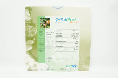 Invatec AMP 015 020 152 Amphirion Deep 0.014inch OTW PTA Balloon Catheter 4F (x)